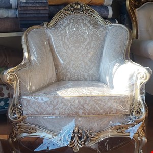 پارچه کرپ پرسی طرح گلدار کیفیت درجه یک