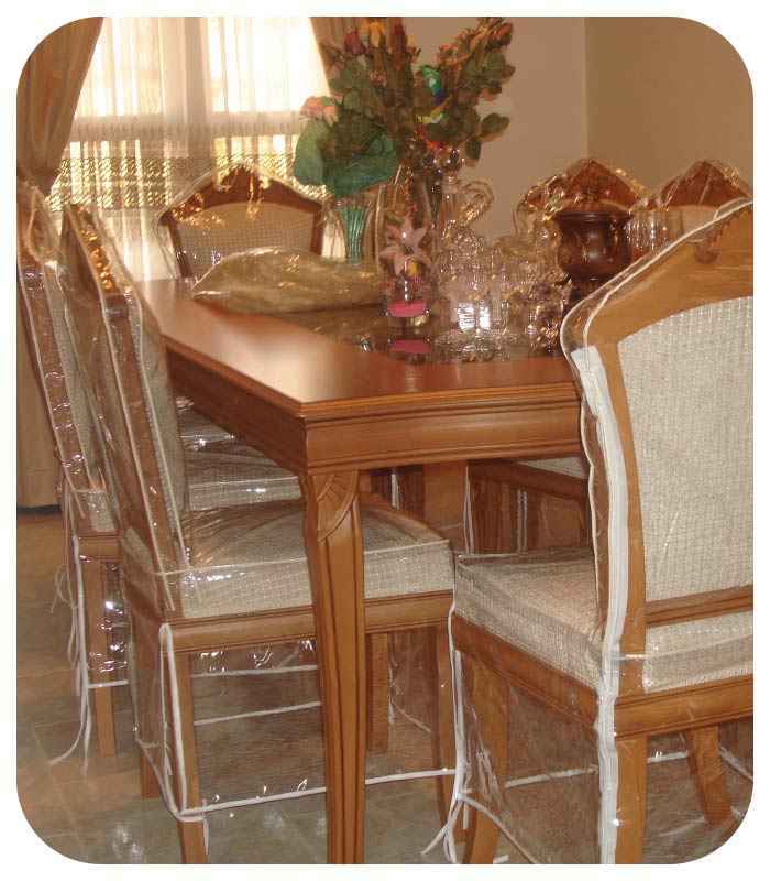 کاور صندلی ناهار خوری ژلاتینی